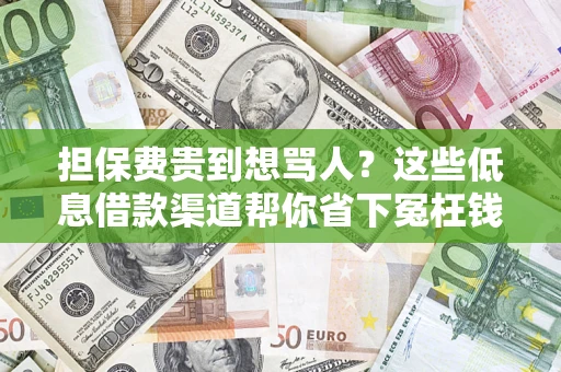 北京担保费贵到想骂人？这些低息借款渠道帮你省下冤枉钱