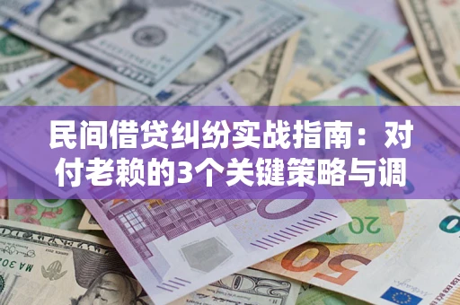 北京民间借贷纠纷实战指南：对付老赖的3个关键策略与调解盲区解析