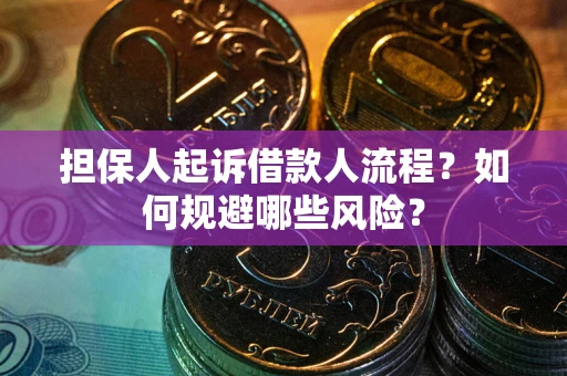 北京担保人起诉借款人流程？如何规避哪些风险？