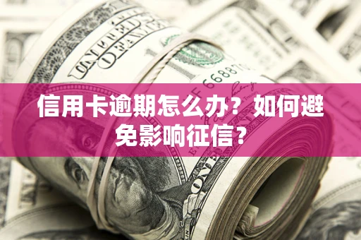 北京信用卡逾期怎么办？如何避免影响征信？